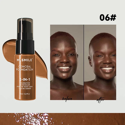 Oil-Control Matte Face Foundation Cream – Waterproof Full Coverage BBCream for Professional Makeup