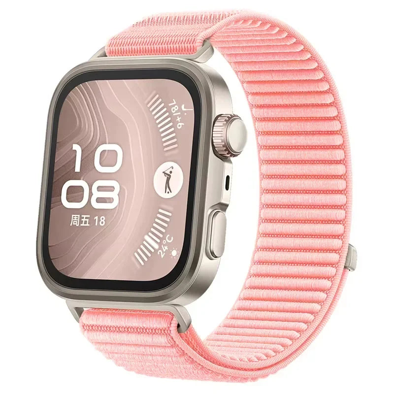 Official Nylon Loop Strap for Huawei Watch Fit 4/4 Pro – Braided, Comfortable, and Breathable Band Accessory