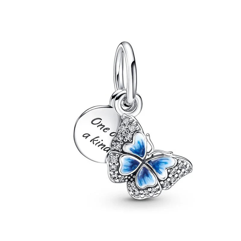 2024 New 925 Sterling Silver Bulb & Small Turtle Charm Pendant – Fit for Original Pandora Bracelet, DIY Women’s Jewelry Gift