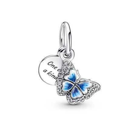 2024 New 925 Sterling Silver Bulb & Small Turtle Charm Pendant – Fit for Original Pandora Bracelet, DIY Women’s Jewelry Gift