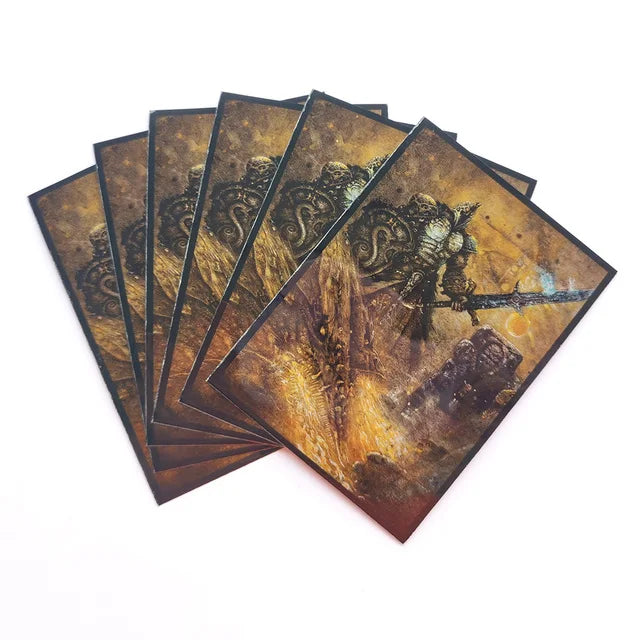 120PCS Black Lotus Card Sleeves – 66x91mm Double Sleeved for Anime, TCG, Magic, MTG, YGO & CFV Trading Cards