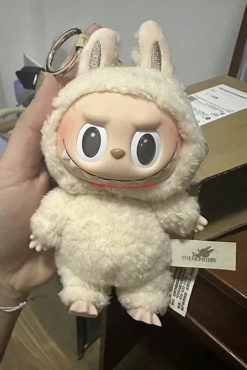 Hot Sale Labubu Monster Vinyl Figurine - Face Heart Mystery Model, Keychain Collectible, Desktop Decor, Birthday Gift