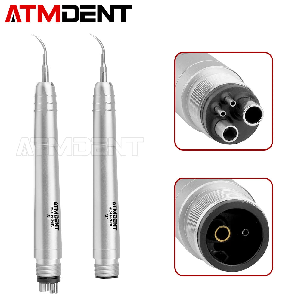 Dental Ultrasonic Air Scaler – Tooth Calculus Remover with 3 Tips for Cleaning & Whitening