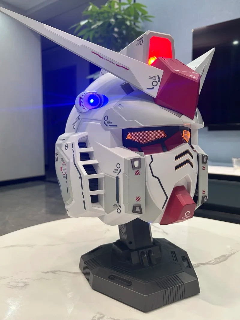 Bandai Gunpla RX-78 Gundam Head Collection – Wearable Robot Kit Action Figure, Cosplay Model for Kids, Halloween & Christmas Gift