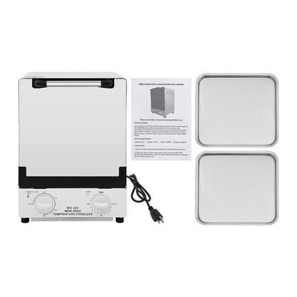 1000W Metal Tool Sterilizer - High-Temperature Dry Heat Cleaning & Sterilizing Cabinet