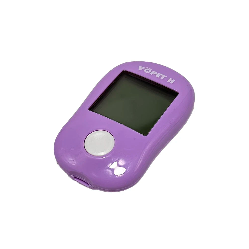 Pet Blood Glucose Meter - Digital Blood Sugar Monitoring System for Dogs and Cats with Diabetes Management Accessories