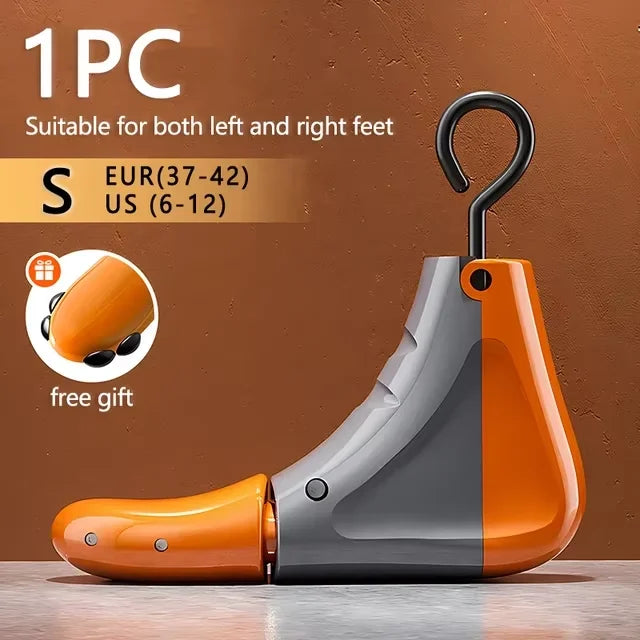 1/2 PCS Universal Adjustable Shoe Stretcher – Boot & Sneaker Widener with Steel Shaft for Left & Right Shoes