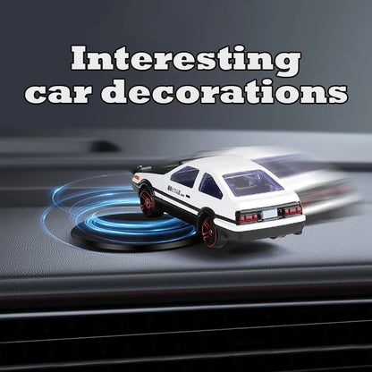 Car Interior Drift Ornament — Rotating Swinging Toy Model for Center Console Decoration