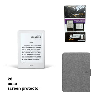 Original Kindle 8th Gen Used eBook Reader – 6" E-Ink Touchscreen WiFi eReader, Better Than Kobo SY69J
