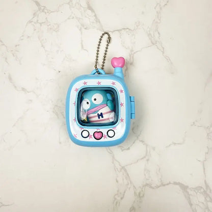 Sanrio Pocket Monster Keychain Series - Cinnamoroll and My Melody Cartoon Collectible Bag Charms