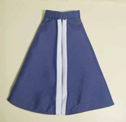 Naruto Anime Figure Accessories - 1/12 Scale Mini Robe, Skirt and Bamboo Hat for SHF Action Figures