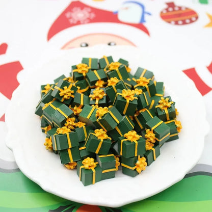 Mini 1/12 Scale Festival Gift Boxes – Resin Christmas & Birthday Dollhouse Decorations (5–20PCS Set)
