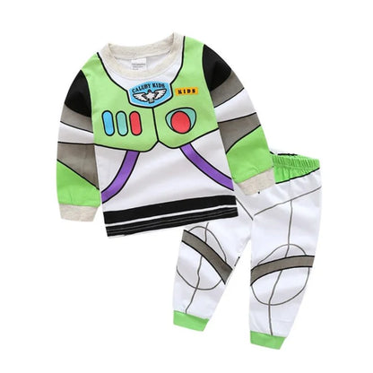 Kids Cartoon Pajama Set - Soft Anime Sleepwear & Comfortable Loungewear for Boys & Girls Ages 2–7