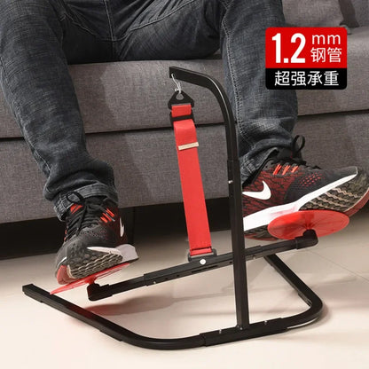 Office Under-Desk Foot Rest - Adjustable Anti-Cross-Leg Step Stool for Sedentary Work & Exercise