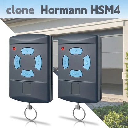 Upgraded HÖRMANN Clone Gate Remote Control 868MHz – HSM4 HSE2 HSE4 HS1 HS2 HS4 Hand Transmitter with Keychain Accessory