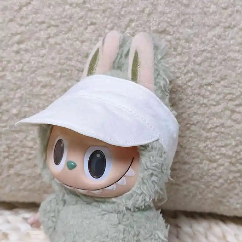 Fashion Sports Outfit for 15cm/17cm Labubu Dolls – Peaked Cap Suit Ropa Labubu Doll Clothes Accessories