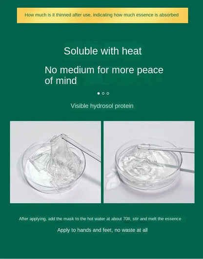 TikTok Hot Sale Seaweed Collagen Crystal Mask – Replenishing Fruit Jelly Skin Care, Transparent Masque