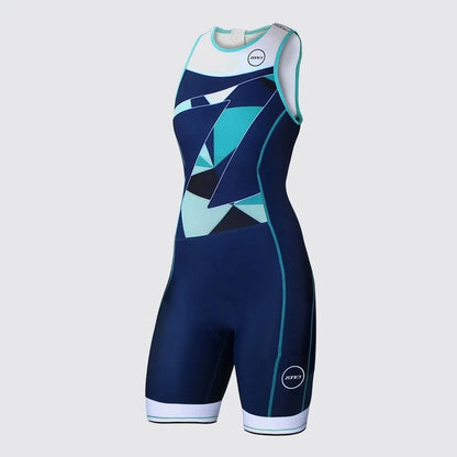 Zone3 Women’s Cycling Skinsuit Triathlon Suit – Sleeveless Cycling & Swimwear Bodysuit for Running, Swimming & Bike Training Jumpsuit