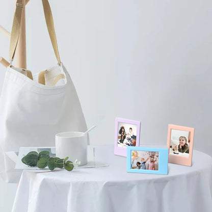 New 3-Inch Mini Film Frame Color Frame for Fuji Instant Film Cameras - Compatible with Instax Mini 12, 11, 9, 90 - Link Play EVO Vertical Frame