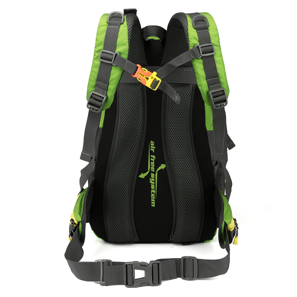 40L Water-Resistant Travel Backpack — Camping, Hiking, Trekking & Climbing Daypack with Laptop Compartment for Men & Women