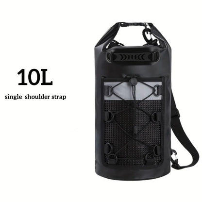 Waterproof Dry Bag Backpack 10L/20L – PVC Swimming Pack for Kayaking, Trekking, Boating, Surfing & Outdoor Use