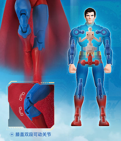 Blokees 2025 David Superman Action Figure – Classic Assemble Toy Model for Kids’ Collection & Gift