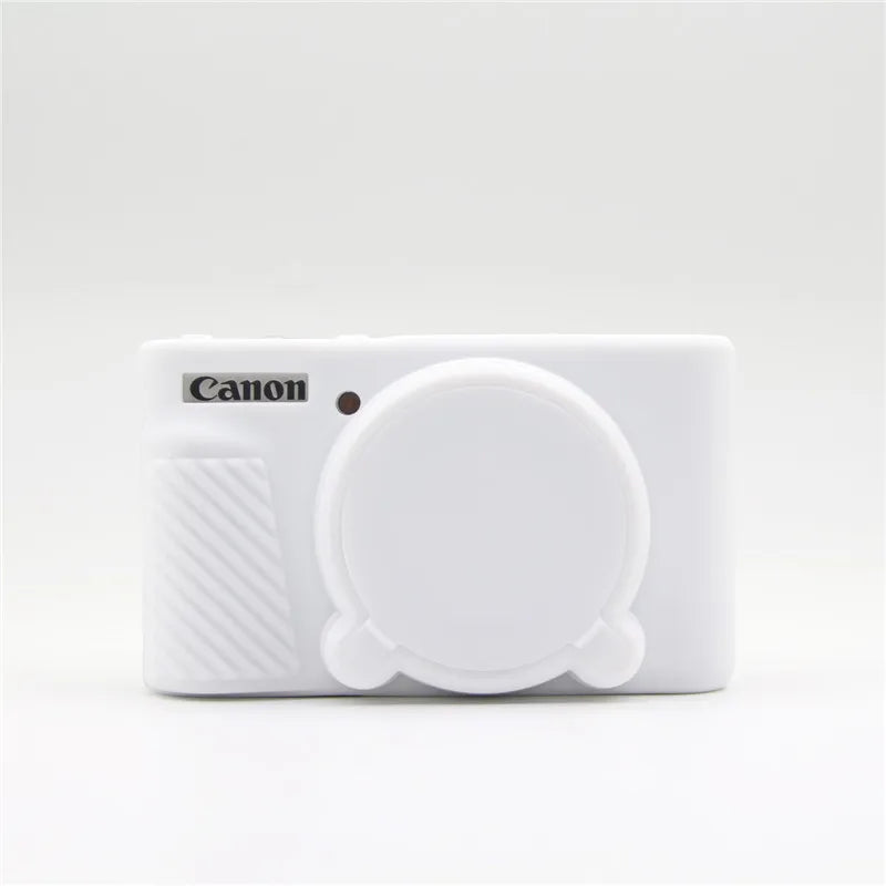 Canon PowerShot SX730 SX740 Silicone Camera Case - Soft Rubber Protective Skin Cover Bag for SX740HS Digital Camera