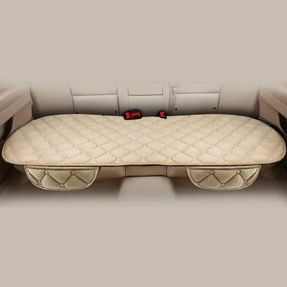 Warm Plush Car Seat Cover - Soft Winter Seat Cushion Protector for Sedan SUV