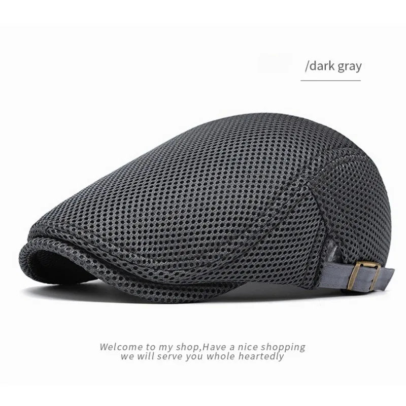 Camouflage Mesh Baseball Cap - Adjustable Outdoor Sun Hat for Men & Women