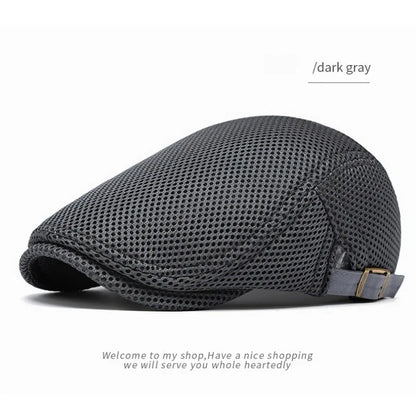 Camouflage Mesh Baseball Cap - Adjustable Outdoor Sun Hat for Men & Women