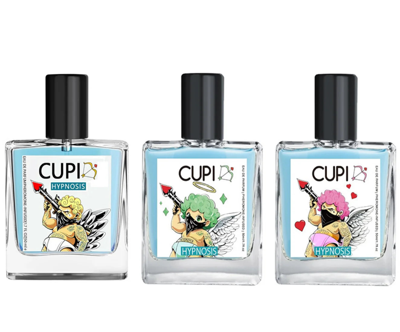 Cupid Hypnosis Pheromone Cologne for Men — Long-Lasting Body Mist, Attractive Fragrance for Dating & Flirting