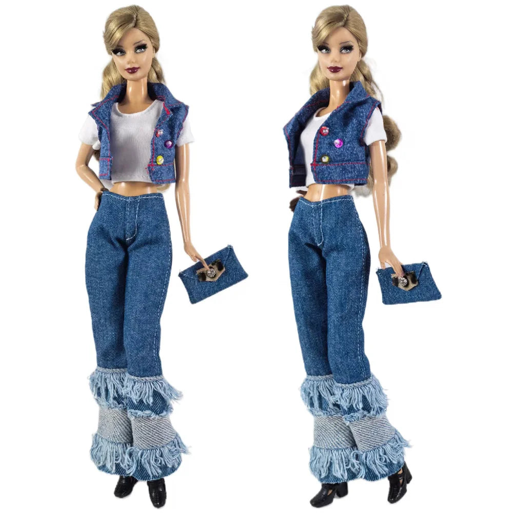Handmade BABI Doll Clothes – Overcoat Outfit for 11.5-inch (30cm) BJD Dolls, Multiple Styles Gift Set