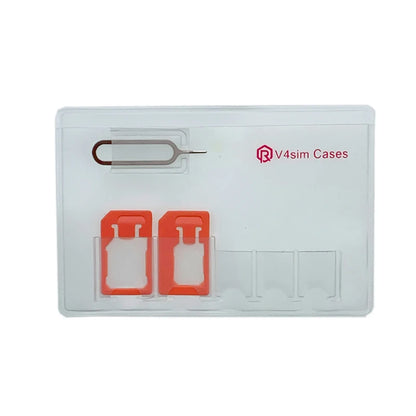 Portable SIM & Memory Card Storage Box — Micro, Nano SIM Card Protector Holder