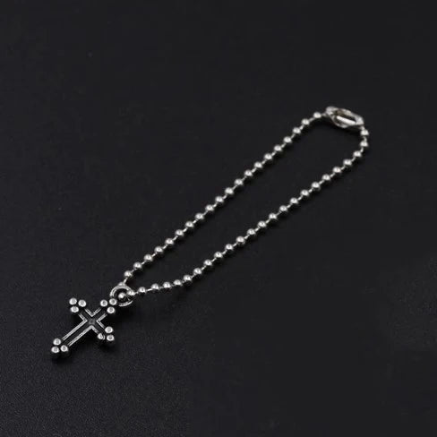 1/6 Scale Cross & Dog Tag Necklace – Soldier Clothes Accessory for 12-Inch Action Figures