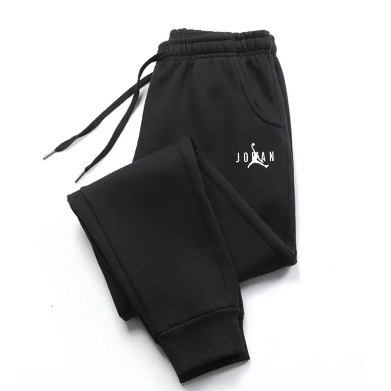 Autumn Winter Men's Joggers – Drawstring Casual Fleece Sweatpants, Workout, Running, Gym Fitness Sports Trousers
