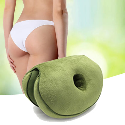 Multifunction Orthopedic Memory Foam Seat Cushion – Dual Comfort Pelvis Pillow for Hip Lift & Pressure Relief
