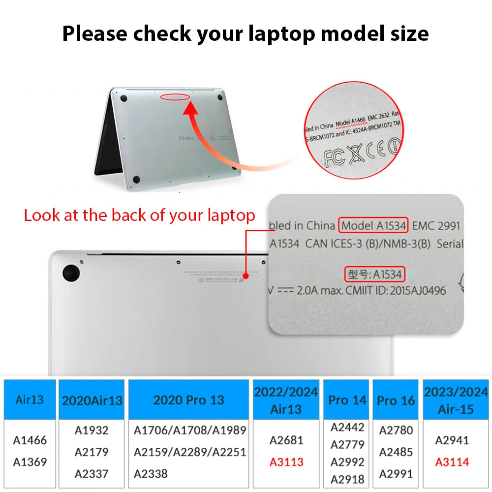 MacBook & iPad Protective Case - Drop & Dust Resistant Laptop and Tablet Cover for MacBook Air 13, Pro 13, Air 15 & iPad Pro 14/16