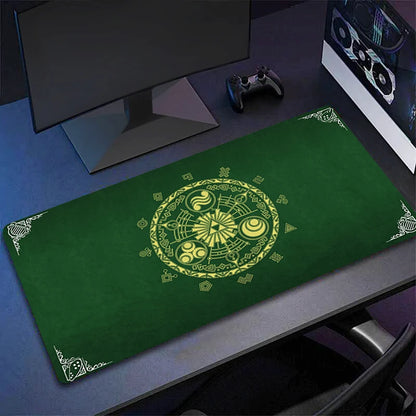 Legend of Zelda Gaming Mouse Pad - Natural Rubber Computer Mat for PC, Office and Gaming Setups