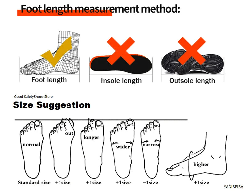 Steel Toe Safety Shoes for Men & Women – Lightweight Puncture-Proof Work Sneakers, Unisex Construction Boots