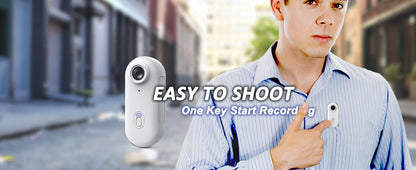 4K UHD Mini Vlog Camera – Wireless WiFi Sports Action Pocket Camcorder