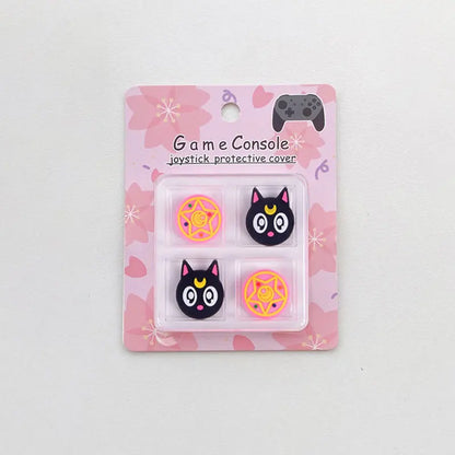 Thumb Stick Grip Caps for PS5, PS4, PS3, Xbox & Switch Pro Controllers – Soft Silicone Joystick Protector Covers