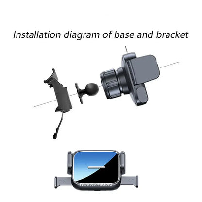 Honda Civic 11th Gen Car Phone Holder - Rotatable One-Handed Dashboard Mount (2022-2023)