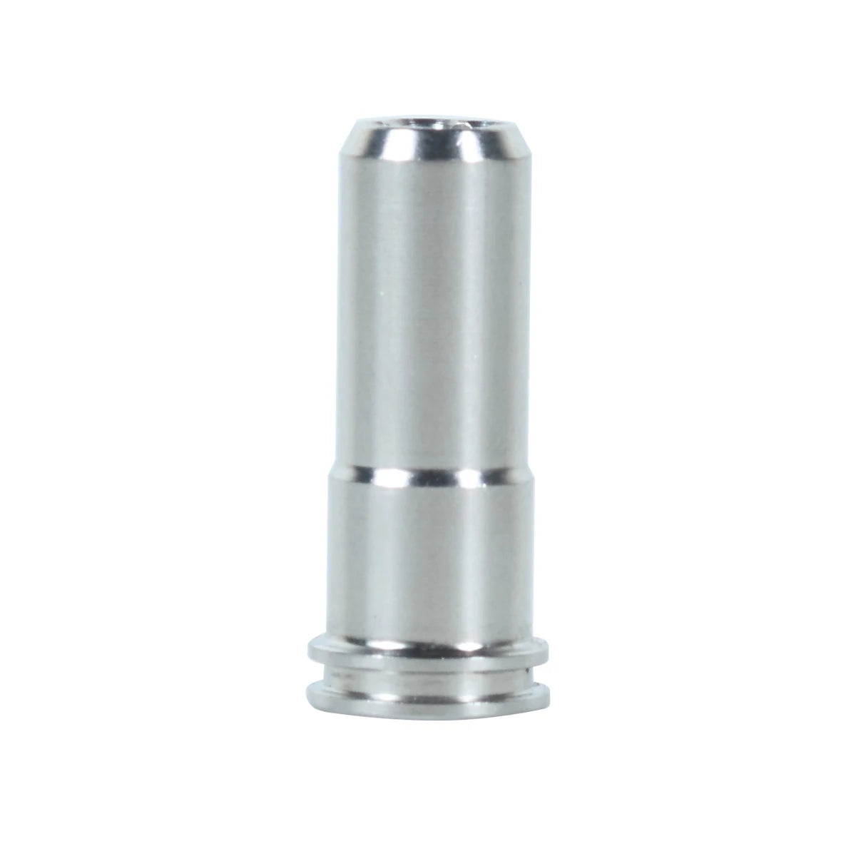AEG CNC Stainless Steel Air Nozzle - Double O-Ring Oil Tempered Nozzle for Airsoft V2/V3 Gearbox