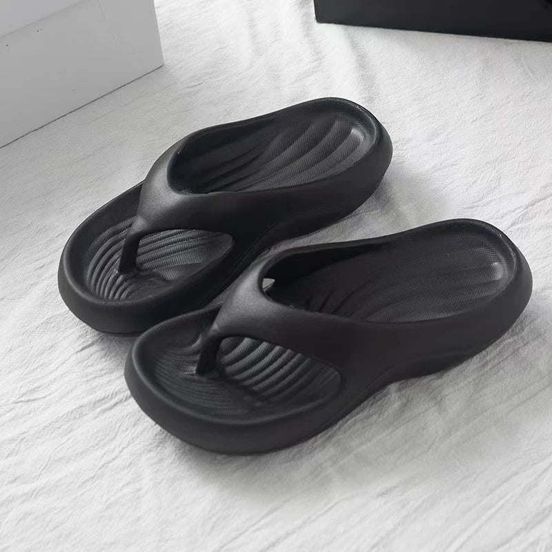 Women’s Stylish EVA Flip Flops – Soft Anti-Slip Anti-Odor Beach Sandals for Summer Casual & Outdoor Wear