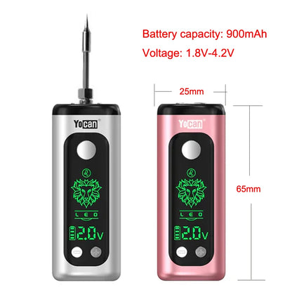 Yocan Kodo Plus Zodiac Edition Electronic Soldering Iron Pen — 900mAh Battery, LED Display, 1.8V-4.2V Voltage Repair Tool