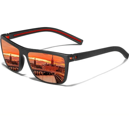 Square Polarized Sunglasses – Lightweight UV Protection Sun Glasses for Men & Women