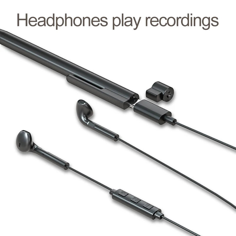 Portable Professional Voice Recorder – Voice Activated Audio Recorder with Noise Cancelling & MP3 Player Functionality