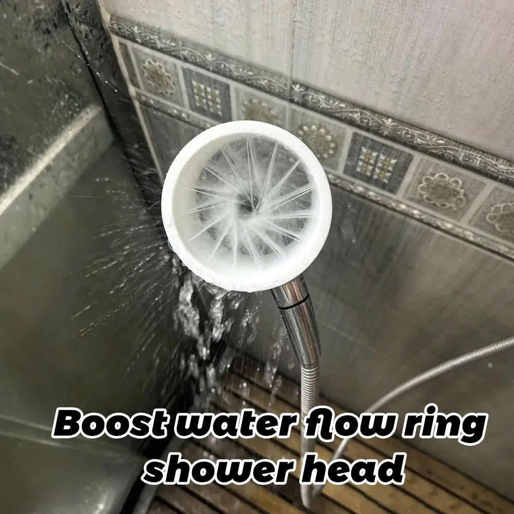 High-Pressure Shower Head - Spiral Massage Sprayer for Pets, Foot Wash & Bathroom