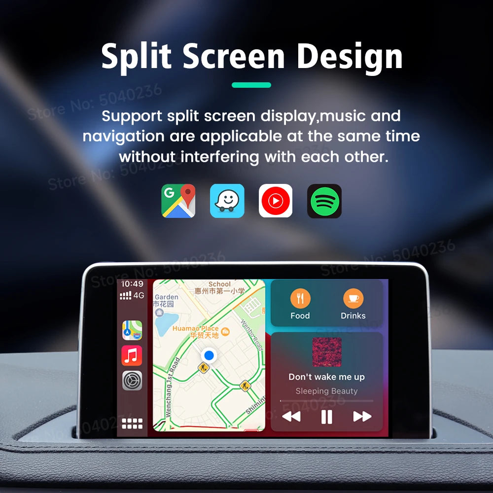 2026 CarlinKit Mini Wireless CarPlay Adapter – Smart Wired to Wireless CarPlay Dongle with WiFi & Bluetooth Auto Connect Car System Upgrade
