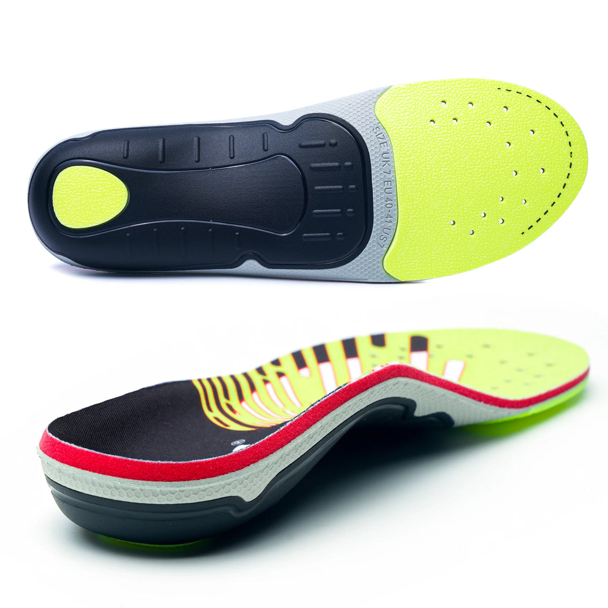 Plantar Fasciitis Insoles - Orthopedic Arch Support & Heel Pain Relief Inserts